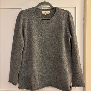 Heather Gray Knit Sweater